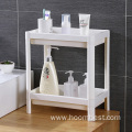 2 Tier Storage Cart Mobile Shelving